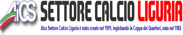 logo aics settore calcio liguria